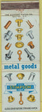 Matchbook Cover - Stimpson Fasteners Brooklyn NY WEAR