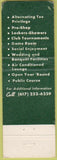 Matchbook Cover - Rehoboth Cuontry Club Rehoboth MA WEAR
