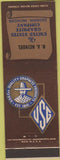 Matchbook Cover - RA Heindel United State Graphite Saginaw MI