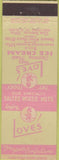 Matchbook Cover - Live's Ice Cream nuts chocolates