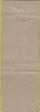 Matchbook Cover - Twin J Motel Corydon IN WORN