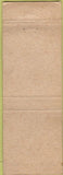 Matchbook Cover - Cushman Marden Boston MA Fiber Bonded Lining