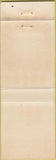 Matchbook Cover - Sandy's Restaurant Plainville MA
