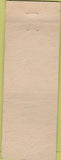 Matchbook Cover - Shangri La Providence RI WEAR
