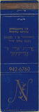 Matchbook Cover - Nardolillo Funeral Home Cranston RI WEAR
