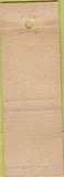 Matchbook Cover - Naples Beach Club Naples FL WORN