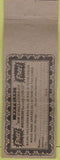 Matchbook Cover - New Home Sewing Machines Moorhead MN wear