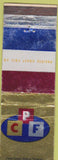 Matchbook Cover - Pacific Coast Foil Co  WEAR