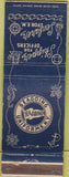 Matchbook Cover - Military Uniforms Shipper Seafarer Navy