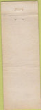 Matchbook Cover - Caron Grainte Co Memorials Pawtucket Woonsocket RI funeral