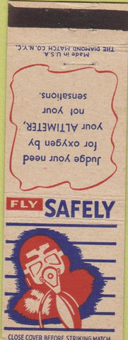 Matchbook Cover - Fly Safely WWII Altimeter