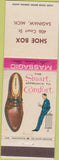 Matchbook Cover - Massagic Men's shoes Saginaw MI