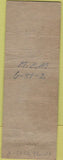 Matchbook Cover - White's Restaurant Derry NH pinup WEAR