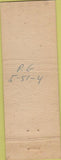 Matchbook Cover - State Die Co Manchester NH pinup