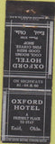 Matchbook Cover - Oxford Hotel Enid OK WEAR