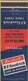 Matchbook Cover - BF Goodrich Tires Hamilton Kile Parts Cleveland TN