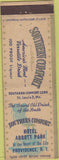 Matchbook Cover - Southern Comfort Bourbon Hotel Abbott Park Providence RI