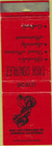 Matchbook Cover - Casa Gonzalez Glendale CA girlie Mexican food WEAR