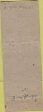 Matchbook Cover - Ruby's 1400 Bar? Phoenix AZ pinup WEAR