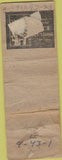 Matchbook Cover - Sears Shoe Re Nu  PINUP POOR