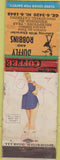 Matchbook Cover - Duffly Robbins Catering pinup WORN