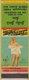 Matchbook Cover - Jolly Joe's Inn Chicago IL pinup WORN