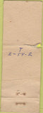 Matchbook Cover - Millie's Dilly Dally St Paul MN pinup POOR
