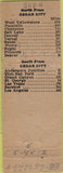 Matchbook Cover - Cedar City Motel oil gas Cedar City UT pinup WEAR