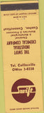 Matchbook Cover - Swift Industrial Chemical Canton CT