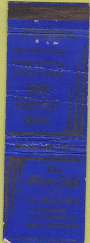 Matchbook Cover - Blum Cafe Toldeo OH POOR