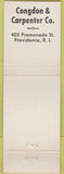 Matchbook Cover - Yale Hand Electric Hoists Philadelphia PA