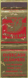 Matchbook Cover - Overcash Cleaners Shreveport LA WEAR fur storage polar bear