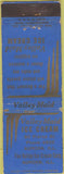 Matchbook Cover - Valley Maid Ice Cream Aurora IL WEAR