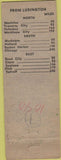 Matchbook Cover - Broadway Cafe Ludington MI