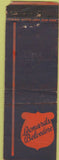 Matchbook Cover - Leonards Belveder Federal Syracuse NY WORN LONG