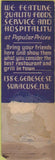Matchbook Cover - Leonards Belveder Federal Syracuse NY WORN LONG
