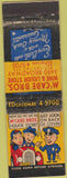 Matchbook Cover - McCabe Bros Win Liquor Store New York City long WEAR