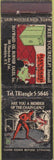 Matchbook Cover - Hayward Oil Burner Brooklyn NY long