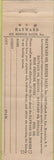 Matchbook Cover - Hayward Oil Burner Brooklyn NY long