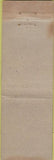 Matchbook Cover - Rainbow Gardens New York City girlie long WORN