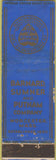 Matchbook Cover - Barnard Sumner Putnam Co Worcester MA Federal long WEAR