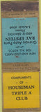 Matchbook Cover - Houseman Triple A Club Auto Parts Cars Star St Louis MO WEAR