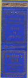 Matchbook Cover - Brakken's Grill Park Rapids MN