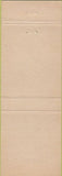 Matchbook Cover - Armand's Musicans Playhouse Los Angeles CA