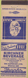 Matchbook Cover - Kirchner Beverage Chicago? Christmas
