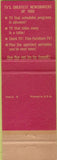 Matchbook Cover - RCA Victor TV's Jewell Electric Portland PA