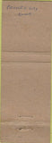 Matchbook Cover - Charles City IA Moose Lodge Budweiser Beer