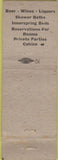 Matchbook Cover - Ottawa Lodge Kenton MI low phone # red