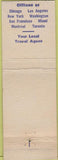 Matchbook Cover - British Airways Bermuda Nassau London WEAR