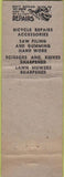 Matchbook Cover - Cecil's Little Shop Redwood City CA WEAR